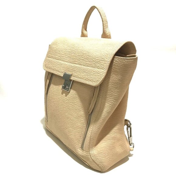 3.1 PHILLIP LIM AR14-0291SKC Pa Sully Backpack Beige Leather main image 9